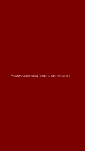 Tampilan Antarmuka Aplikasi Mposlots Com Prediksi Togel Jitu Hari Ini Akurat - 3