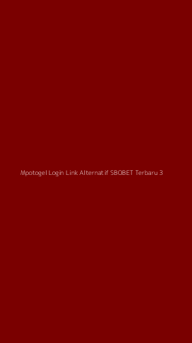 Tampilan Antarmuka Aplikasi Mpotogel Login Link Alternatif Sbobet Terbaru - 3