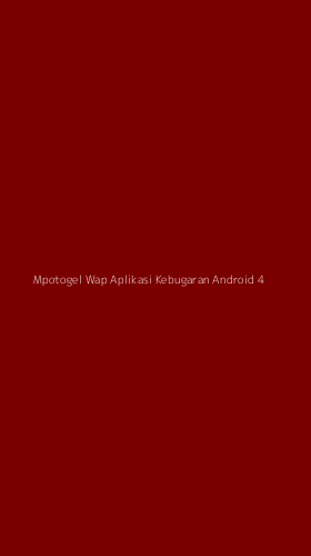 Tampilan Antarmuka Aplikasi Mpotogel Wap Aplikasi Kebugaran Android - 4
