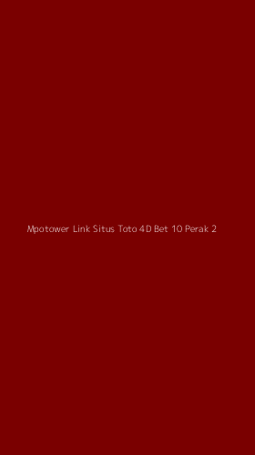 Tampilan Antarmuka Aplikasi Mpotower Link Situs Toto 4d Bet 10 Perak - 2