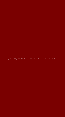 Tampilan Antarmuka Aplikasi Mptogel Rtp Portal Informasi Game Online Terupdate - 4