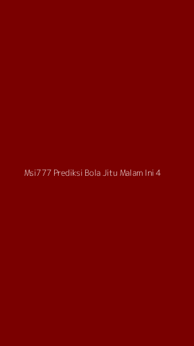 Tampilan Antarmuka Aplikasi Msi777 Prediksi Bola Jitu Malam Ini - 4