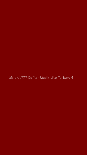 Tampilan Antarmuka Aplikasi Msislot777 Daftar Musik Lite Terbaru - 4