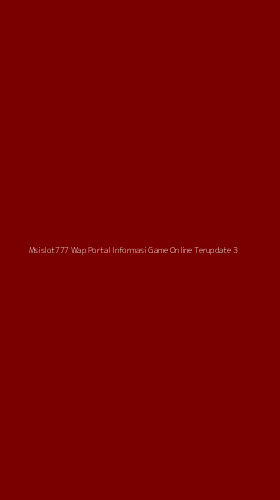 Tampilan Antarmuka Aplikasi Msislot777 Wap Portal Informasi Game Online Terupdate - 3