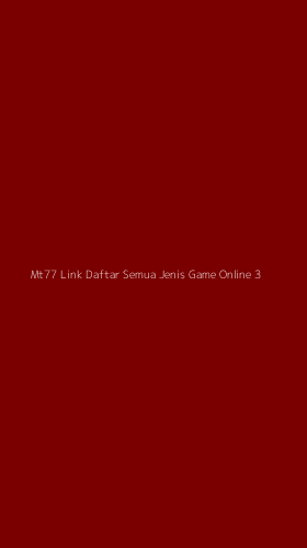 Tampilan Antarmuka Aplikasi Mt77 Link Daftar Semua Jenis Game Online - 3
