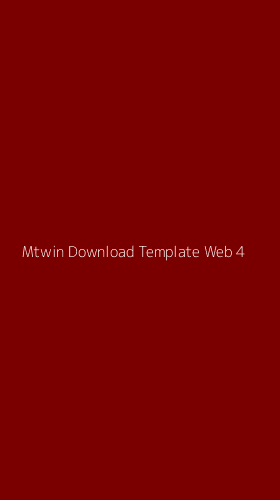 Tampilan Antarmuka Aplikasi Mtwin Download Template Web - 4
