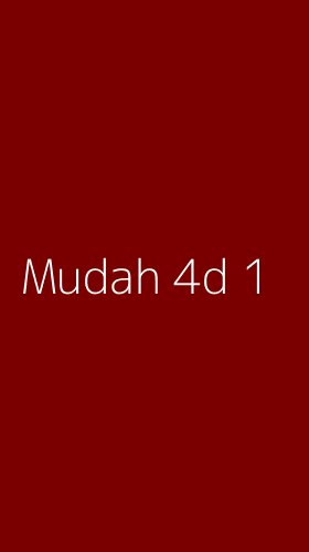 Tampilan Antarmuka Aplikasi Mudah 4d - 1