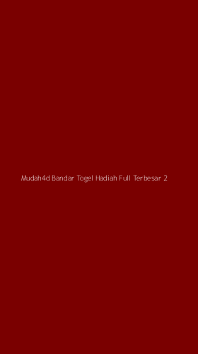 Tampilan Antarmuka Aplikasi Mudah4d Bandar Togel Hadiah Full Terbesar - 2