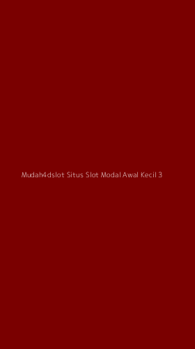 Tampilan Antarmuka Aplikasi Mudah4dslot Situs Slot Modal Awal Kecil - 3
