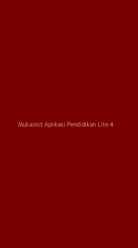 Tampilan Antarmuka Aplikasi Muliaslot Aplikasi Pendidikan Lite - 4