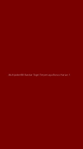 Tampilan Antarmuka Aplikasi Multipoker88 Bandar Togel Terpercaya Bonus Harian - 1