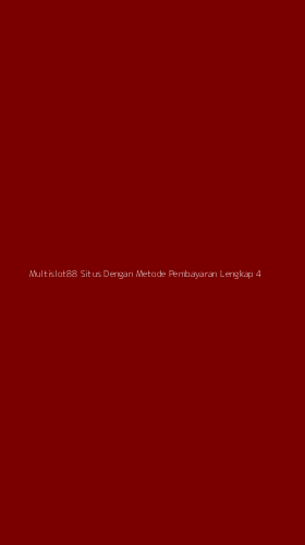 Tampilan Antarmuka Aplikasi Multislot88 Situs Dengan Metode Pembayaran Lengkap - 4