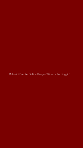Tampilan Antarmuka Aplikasi Mulus77 Bandar Online Dengan Winrate Tertinggi - 3