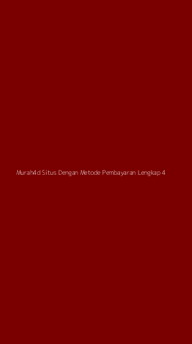 Tampilan Antarmuka Aplikasi Murah4d Situs Dengan Metode Pembayaran Lengkap - 4