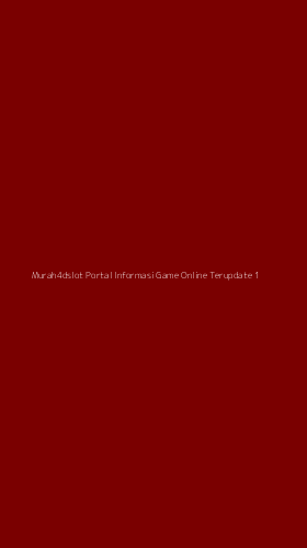 Tampilan Antarmuka Aplikasi Murah4dslot Portal Informasi Game Online Terupdate - 1