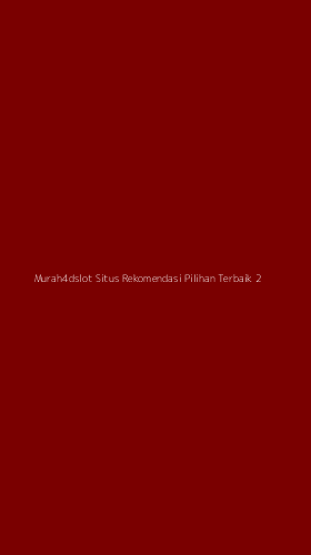 Tampilan Antarmuka Aplikasi Murah4dslot Situs Rekomendasi Pilihan Terbaik - 2