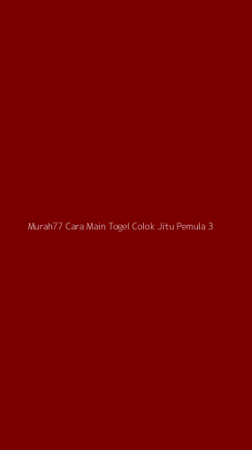 Tampilan Antarmuka Aplikasi Murah77 Cara Main Togel Colok Jitu Pemula - 3