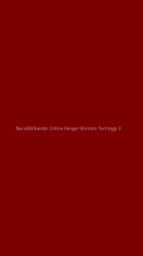 Tampilan Antarmuka Aplikasi Murai88 Bandar Online Dengan Winrate Tertinggi - 3