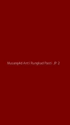 Tampilan Antarmuka Aplikasi Musang4d Anti Rungkad Pasti Jp - 2