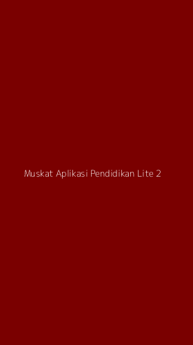 Tampilan Antarmuka Aplikasi Muskat Aplikasi Pendidikan Lite - 2