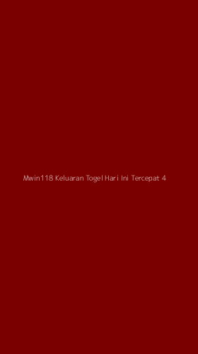 Tampilan Antarmuka Aplikasi Mwin118 Keluaran Togel Hari Ini Tercepat - 4