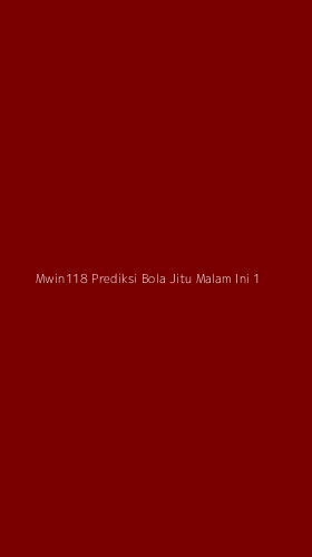 Tampilan Antarmuka Aplikasi Mwin118 Prediksi Bola Jitu Malam Ini - 1