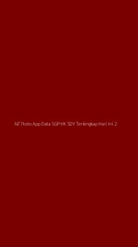 Tampilan Antarmuka Aplikasi N77toto App Data Sgp Hk Sdy Terlengkap Hari Ini - 2