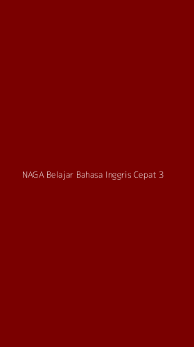 Tampilan Antarmuka Aplikasi Naga Belajar Bahasa Inggris Cepat - 3