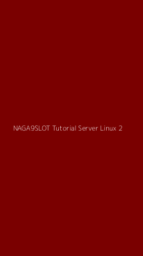 Tampilan Antarmuka Aplikasi Naga9slot Tutorial Server Linux - 2