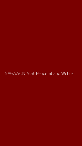 Tampilan Antarmuka Aplikasi Nagawon Alat Pengembang Web - 3
