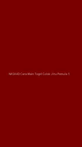 Tampilan Antarmuka Aplikasi Nasa4d Cara Main Togel Colok Jitu Pemula - 1