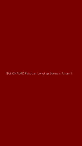 Tampilan Antarmuka Aplikasi Nasional4d Panduan Lengkap Bermain Aman - 1