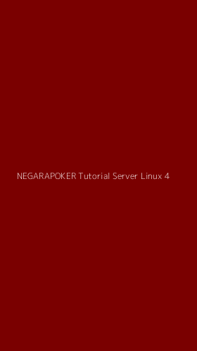 Tampilan Antarmuka Aplikasi Negarapoker Tutorial Server Linux - 4