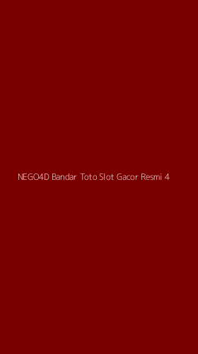 Tampilan Antarmuka Aplikasi Nego4d Bandar Toto Slot Gacor Resmi - 4