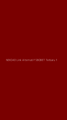 Tampilan Antarmuka Aplikasi Neko4d Link Alternatif Sbobet Terbaru - 1