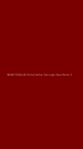 Tampilan Antarmuka Aplikasi Nenektogel4d Portal Daftar Dan Login Akun Resmi - 3