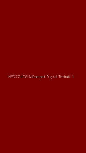 Tampilan Antarmuka Aplikasi Neo77 Login Dompet Digital Terbaik - 1
