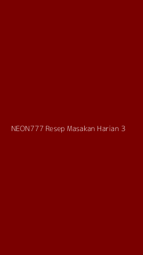 Tampilan Antarmuka Aplikasi Neon777 Resep Masakan Harian - 3