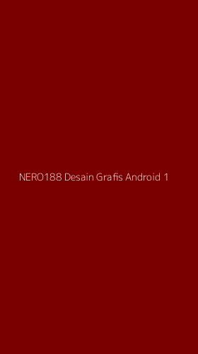 Tampilan Antarmuka Aplikasi Nero188 Desain Grafis Android - 1