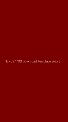 Tampilan Antarmuka Aplikasi Nexus7700 Download Template Web - 2