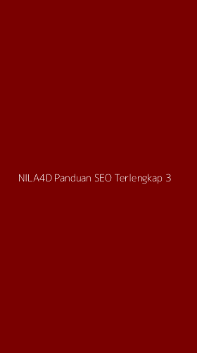 Tampilan Antarmuka Aplikasi Nila4d Panduan Seo Terlengkap - 3