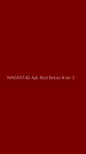 Tampilan Antarmuka Aplikasi Ningrat4d Apk Mod Bebas Iklan - 3