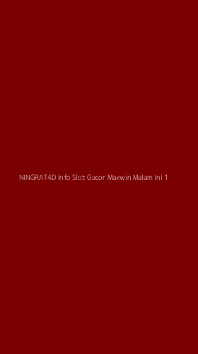 Tampilan Antarmuka Aplikasi Ningrat4d Info Slot Gacor Maxwin Malam Ini - 1