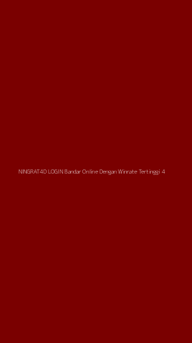 Tampilan Antarmuka Aplikasi Ningrat4d Login Bandar Online Dengan Winrate Tertinggi - 4