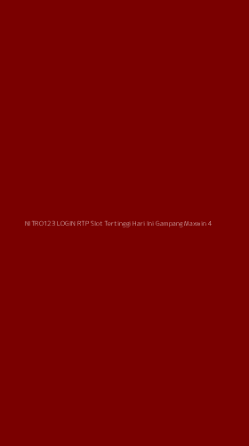 Tampilan Antarmuka Aplikasi Nitro123 Login Rtp Slot Tertinggi Hari Ini Gampang Maxwin - 4