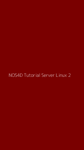 Tampilan Antarmuka Aplikasi Nos4d Tutorial Server Linux - 2