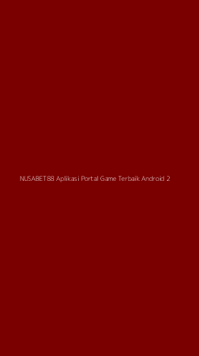 Tampilan Antarmuka Aplikasi Nusabet88 Aplikasi Portal Game Terbaik Android - 2