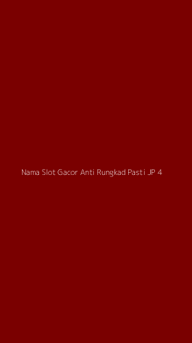 Tampilan Antarmuka Aplikasi Nama Slot Gacor Anti Rungkad Pasti Jp - 4
