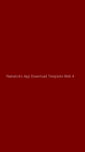 Tampilan Antarmuka Aplikasi Namatoto App Download Template Web - 4
