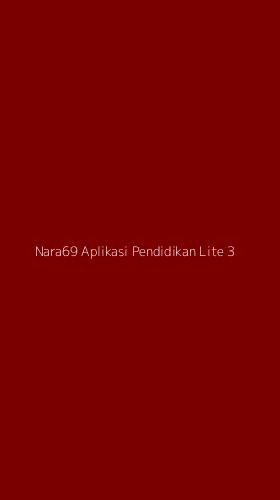 Tampilan Antarmuka Aplikasi Nara69 Aplikasi Pendidikan Lite - 3